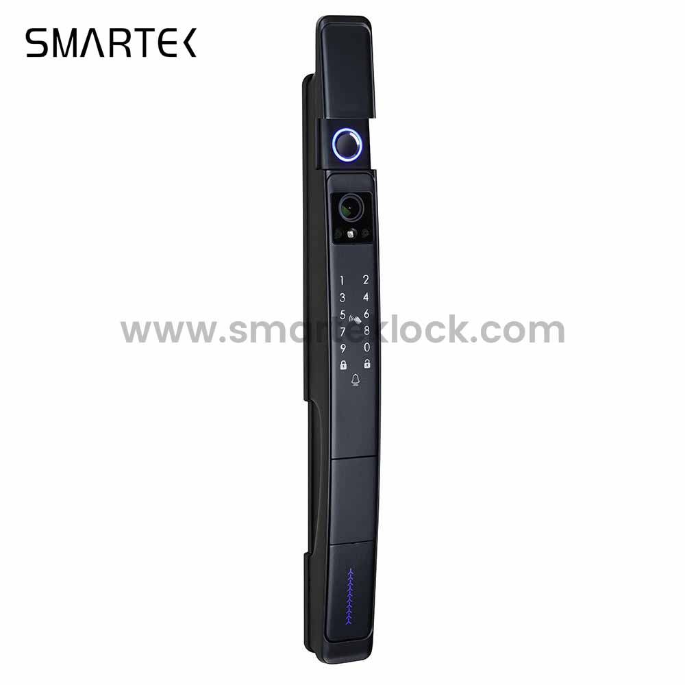 Smartek Tuya Camera Auto Lock A216 Face Recognition Wifi Electronic Fingerprint Keyless Password Outdoor Waterproof Smart Lock 