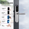 Fireproof & Waterproof Biometric Fingerprint Smart Door Lock 304 Stainless Steel Lock with APP Control