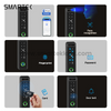 3D Face Recognition Fingerprint Code Card Waterproof IP66 DC12V Access Control System for Office Public Door Hotel Apartment