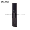 Smartek economic digital automatic door no handle tuya smart camera 3d face recognition smart door lock