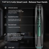 SMARTEK i9 Waterproof Camera Automatic Tuya APP Wi-Fi Record Video 3D Face Recognition Smart Door Lock with Eye Scanner