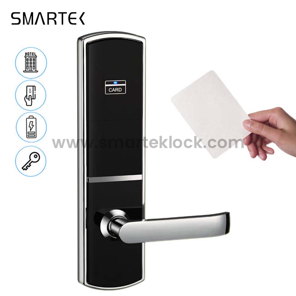 Factory OEM Service Electronic Wireless Door Lock Hotel BLE System Locking Solution