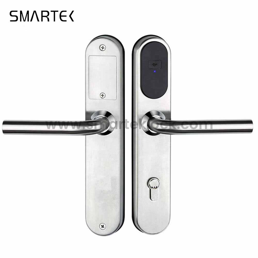 Smartek JK700 SUS304 Smart Hotel Lock System Intelligent Europe Hotel lock
