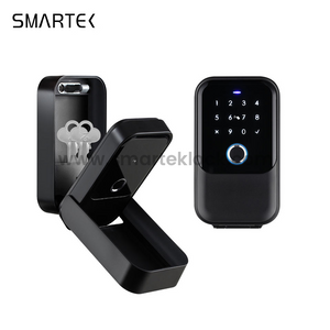 Potable IP65 Waterproof Aluminum Alloy Case Cloud Storage Tuya App Fingerprint Passcode Card Key for Smart Key Lock Safe