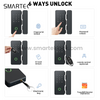 fingerprint smart lock for swing glass door