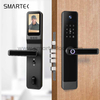 6068 Mortise Solid Aluminum Alloy Smart Electric Lock for Wood Door with Fingerprint and TTLock App