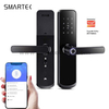 A260 TUYA Pro WiFi Smart Door Lock for Wood Doors with Fingerprint TUYA App & Cloud Automatic Entry