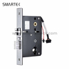 Zhongshang Smartek M800 SUS304 6V AA Battery ANSI Mortise RFID Keyless Entry Offline RF Hotel Lock System Hotel Smart Lock
