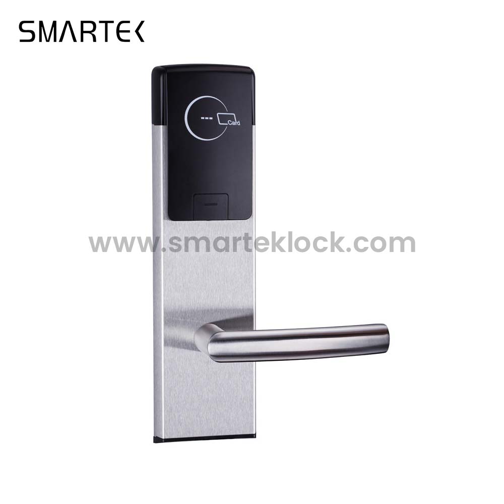 For E301 Low Price ANSI Hotel Lock with APP/RFID/Mechanical Unlock Cloud Data Storage & SDK for Wood Doors Hostel Apartment