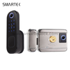 Waterproof for Smart Biometric Fingerprint Security Dual Side Rim Lock for Wood Door Zinc Alloy Cloud Remote Control