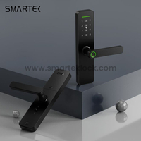For Most Competitive Ever Main Entrance Digital Biometric Tuya Smart Fingerprint Door Lock for Wood Cloud Anti-theft Wi-Fi