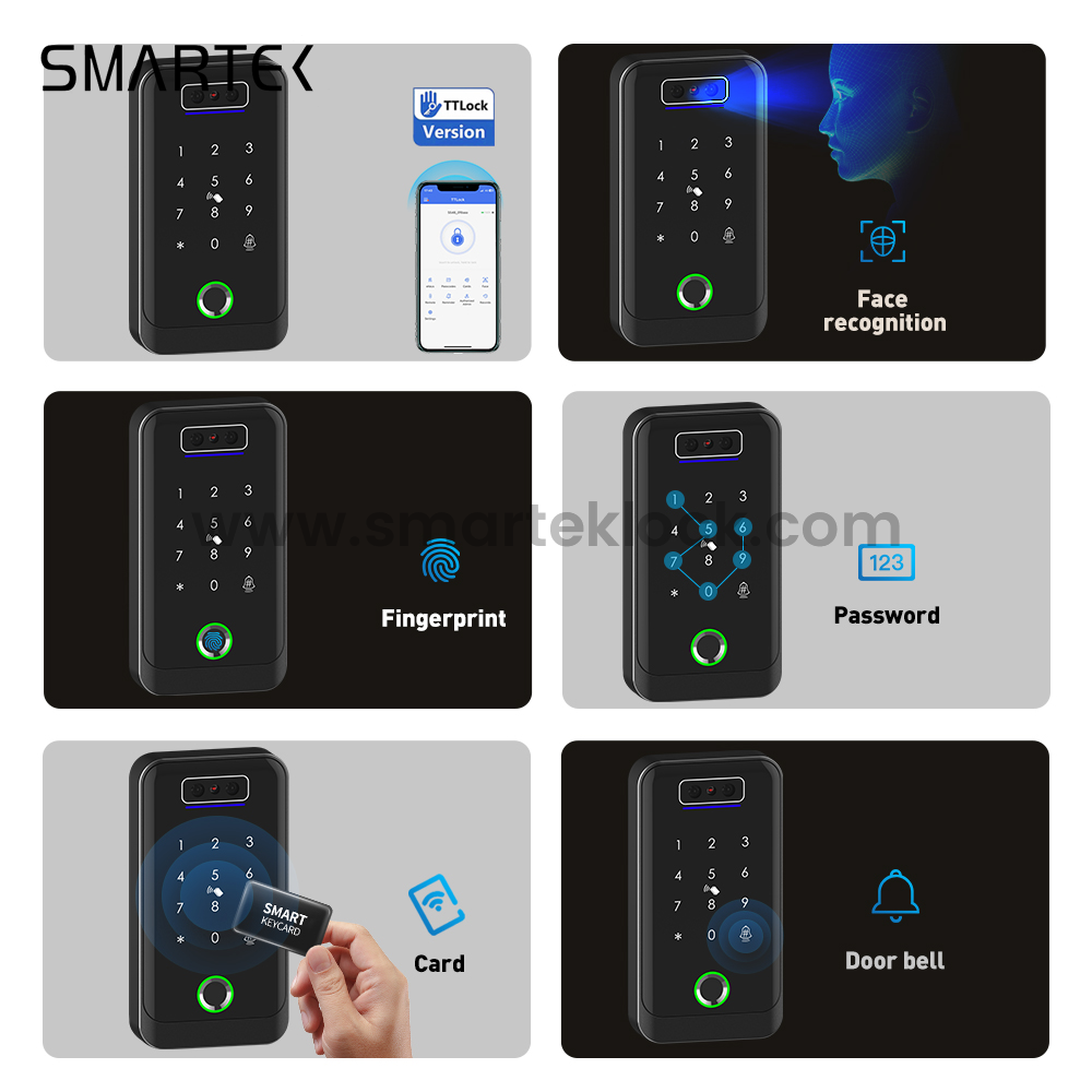 Smart Access control 3D Face Recognition IP66