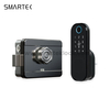 Waterproof for Smart Biometric Fingerprint Security Dual Side Rim Lock for Wood Door Zinc Alloy Cloud Remote Control