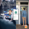 SMARTEK i9 Waterproof Camera Automatic Tuya APP Wi-Fi Record Video 3D Face Recognition Smart Door Lock with Eye Scanner