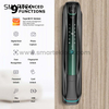 SMARTEK i9 Waterproof Camera Automatic Tuya APP Wi-Fi Record Video 3D Face Recognition Smart Door Lock with Eye Scanner