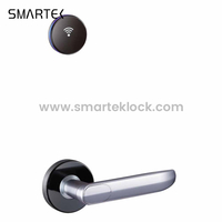 Smartek S190 Zinc Alloy Keyless Entry ANSI Mortise Offline Hotel Door Lock Card Reader System Electronic Split Hotel Lock