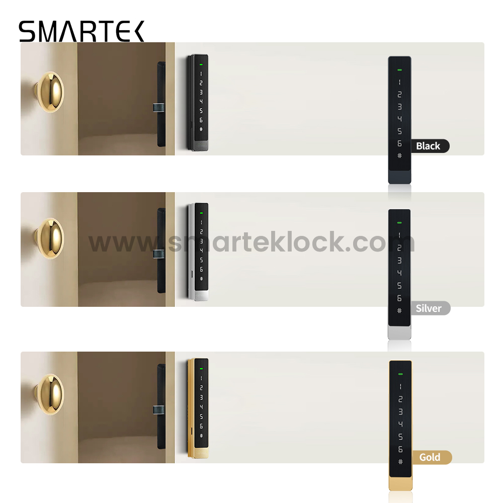 Smart Cabinet Lock with Keyless Entry RFID Card & Password Access