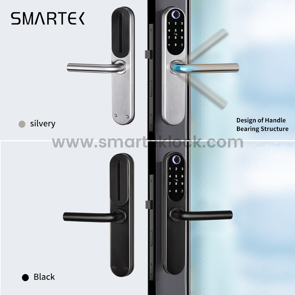 Fireproof & Waterproof Biometric Fingerprint Smart Door Lock 304 Stainless Steel Lock with APP Control