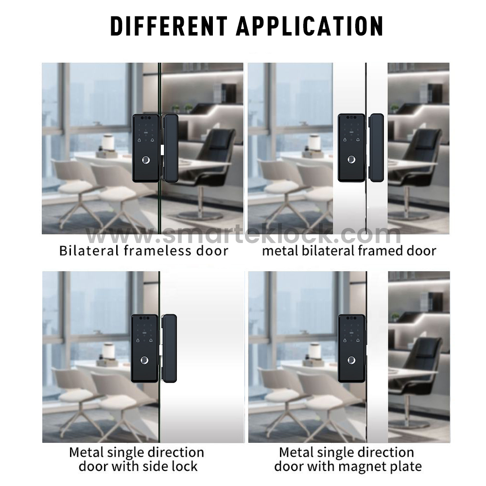 glass sliding door lock