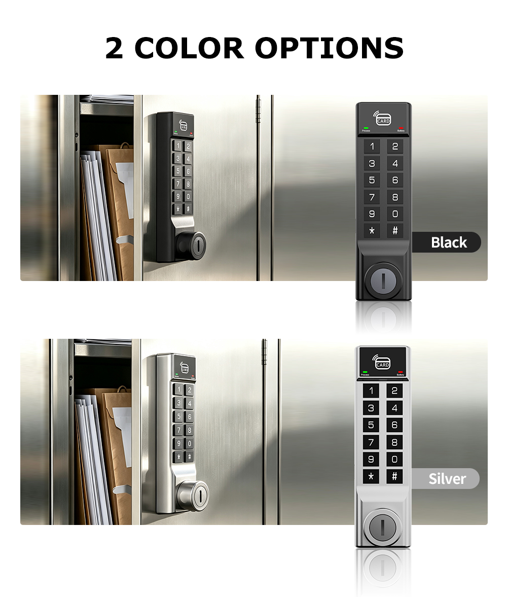 mailbox lock with card access