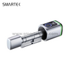 Portable Intelligent Biometric Fingerprint Cylinder Lock Tuya Smart Lock for Cloud Steel/Brass/Glass Aluminum Alloy Glass