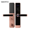 6068 Mortise Solid Aluminum Alloy Smart Electric Lock for Wood Door with Fingerprint and TTLock App