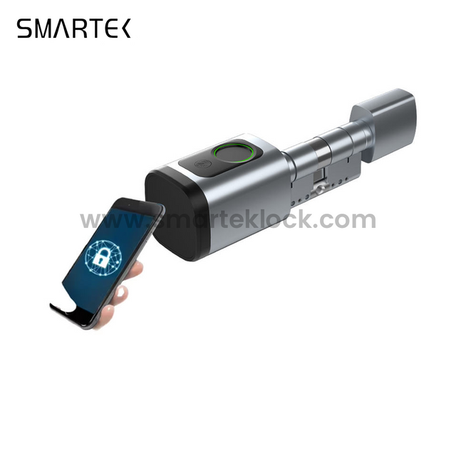 V1 TTLOCK Fingerprint Card Keyed -enabled Cloud Storage Smart Cylinder Lock for Stainless Steel Doors