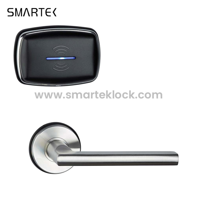 Fire Resistance Qualified Stainless Steel Grade C Electronic Keyless Entry Intelligent Smart Key Swipe S100 Card Digital Lock