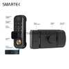 Tuya Keyless Smart Digital Rim Door Lock Waterproof Design with App Control, Ideal for Outdoor Gates and Metal Doors