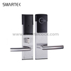 For E301 Low Price ANSI Hotel Lock with APP/RFID/Mechanical Unlock Cloud Data Storage & SDK for Wood Doors Hostel Apartment