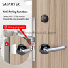 Smartek S190 Zinc Alloy Keyless Entry ANSI Mortise Offline Hotel Door Lock Card Reader System Electronic Split Hotel Lock