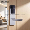 For E301 Low Price ANSI Hotel Lock with APP/RFID/Mechanical Unlock Cloud Data Storage & SDK for Wood Doors Hostel Apartment