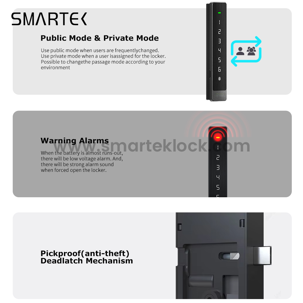 smart cabinet lock for salon