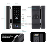 glass door smart lock