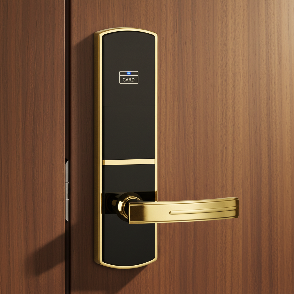 Smart Hotel Lock with Fingerprint
