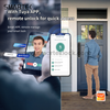 High Quality SMARTEK I13 Camera Auto Close Tuya APP Wi-Fi Record Video ID 3D Face Recognition Smart Door Lock for Front Door