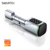 SMARTEK S1K Passcode RFID IC Card KEY TTLOCK APP BLE Door Smart Cylinder Lock for Replacing Old Mechanical Cylinder