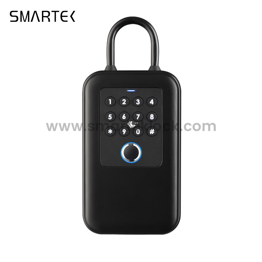 IP66 Physical Button K7 Keyless Entry Fingerprint NFC Password Code Card Mechanical Key TTLock Tuya App Smart Key Box Keybox