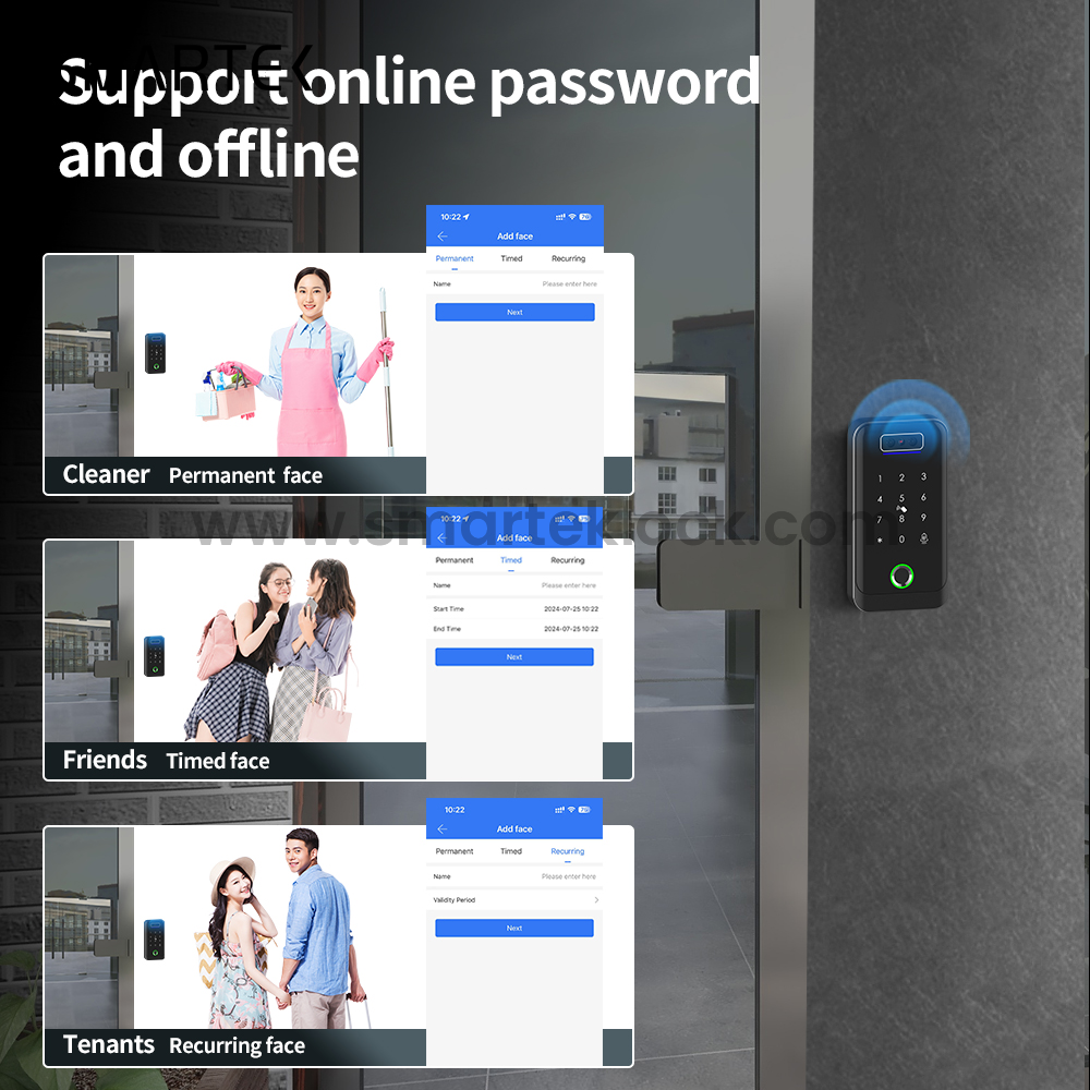 Smart Access control 3D Face Recognition IP66