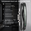 Smart Security Aluminum Alloy Electronic Keyless Waterproof Anti-Theft Digital Rechargeable Door Key Emergency Fingerprint Video
