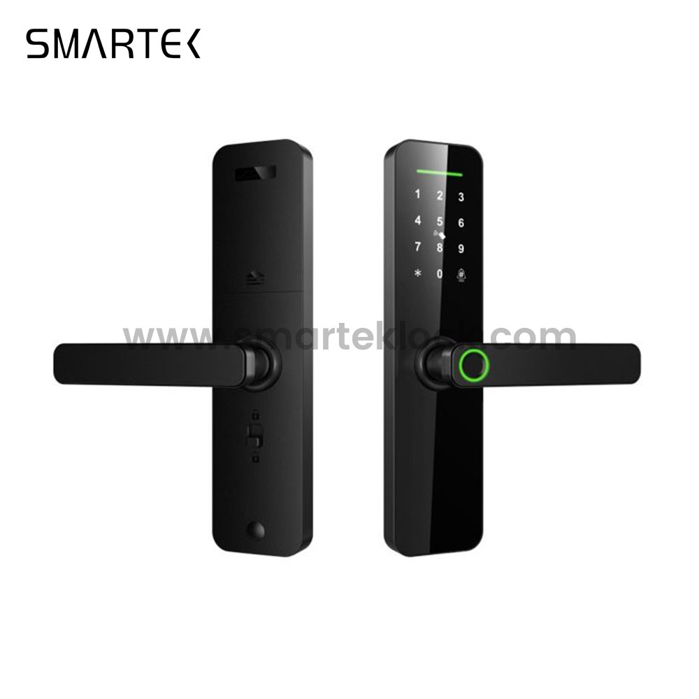 For Most Competitive Ever Main Entrance Digital Biometric Tuya Smart Fingerprint Door Lock for Wood Cloud Anti-theft Wi-Fi