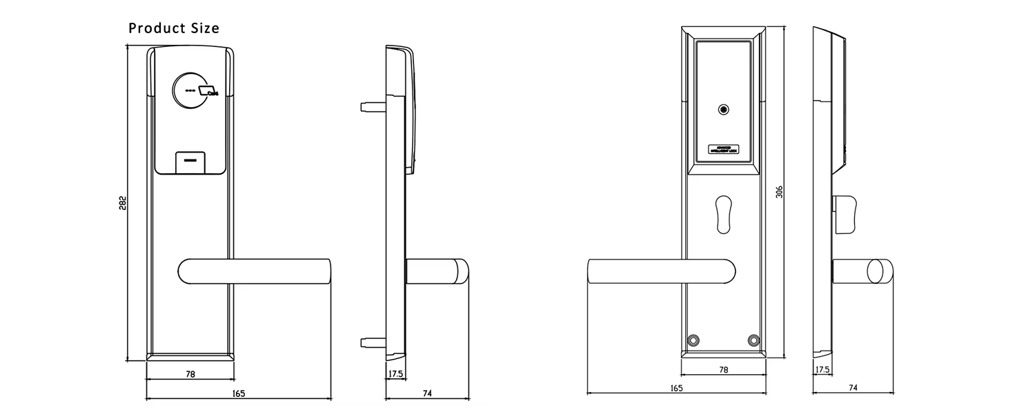 hotel door card lock