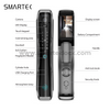 High Quality SMARTEK I13 Camera Auto Close Tuya APP Wi-Fi Record Video ID 3D Face Recognition Smart Door Lock for Front Door