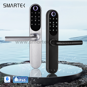 Fireproof & Waterproof Biometric Fingerprint Smart Door Lock 304 Stainless Steel Lock with APP Control