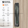 Smart Security Aluminum Alloy Electronic Keyless Waterproof Anti-Theft Digital Rechargeable Door Key Emergency Fingerprint Video