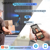 Smartek economic digital automatic door no handle tuya smart camera 3d face recognition smart door lock