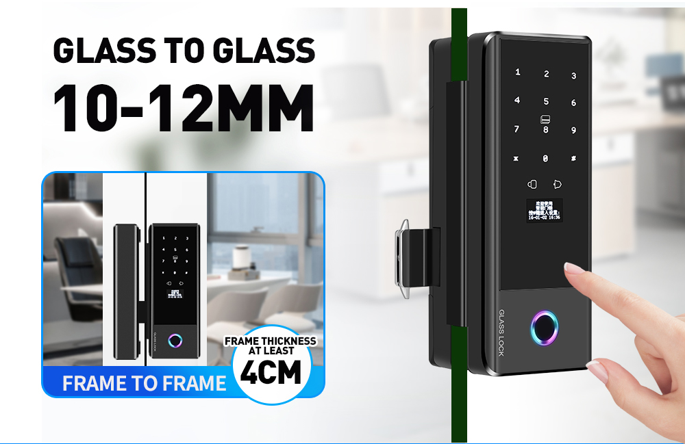 Glass door smart lock with built-in doorbell.jpg