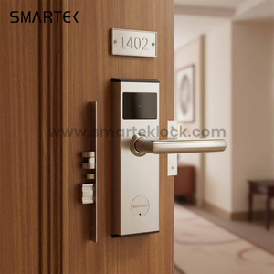 Stainless steel panel handle Hotel Lock