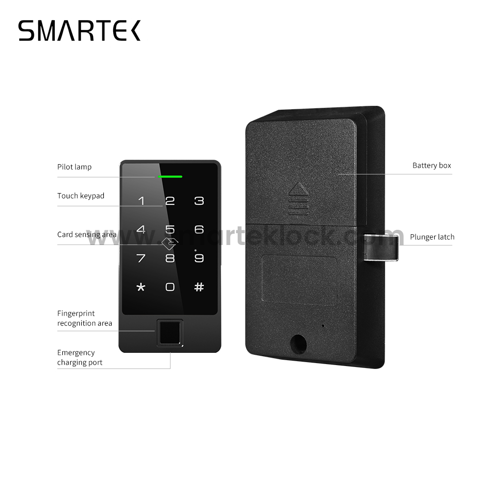 drawer lock with fingerprint