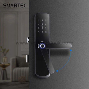 A260 TUYA Pro WiFi Smart Door Lock for Wood Doors with Fingerprint TUYA App & Cloud Automatic Entry